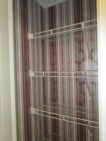 ensuite linen storage closet