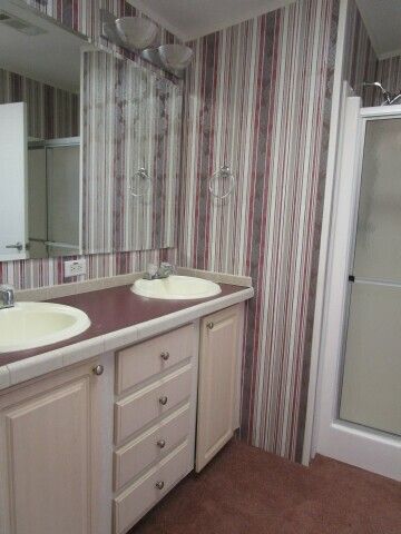 ensuite double vanity, WI shower