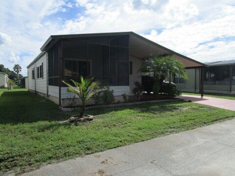 front angle view faces North