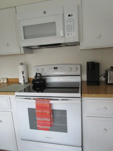 NEW GE microwave, NEW range