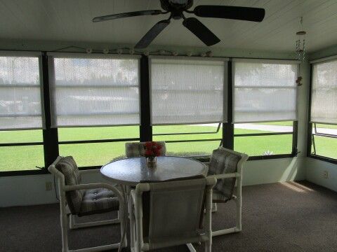 FL room view from kitchen slider