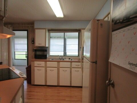 kitchen view from dining room