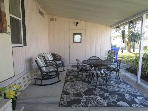 carport patio area, shed door