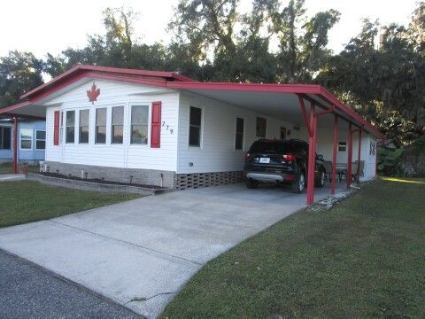 Northeast carport view
