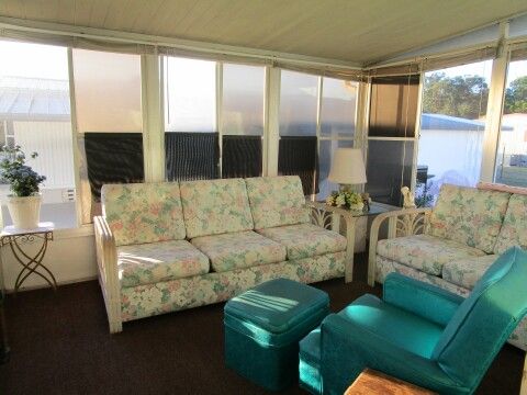 12'x12'  lanai view from living room