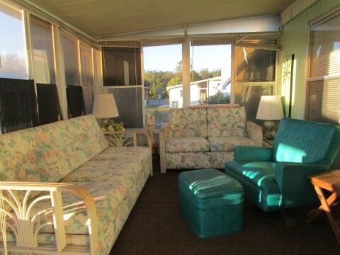 12'x12' raised lanai view from entry door