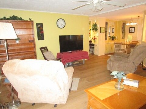 living room from corner