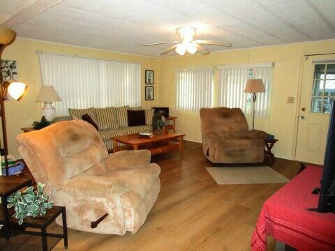 living room view from hall