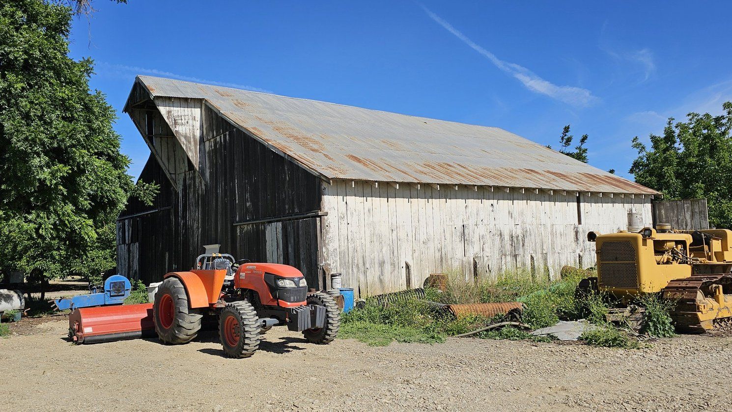 Old wood barn in good shape